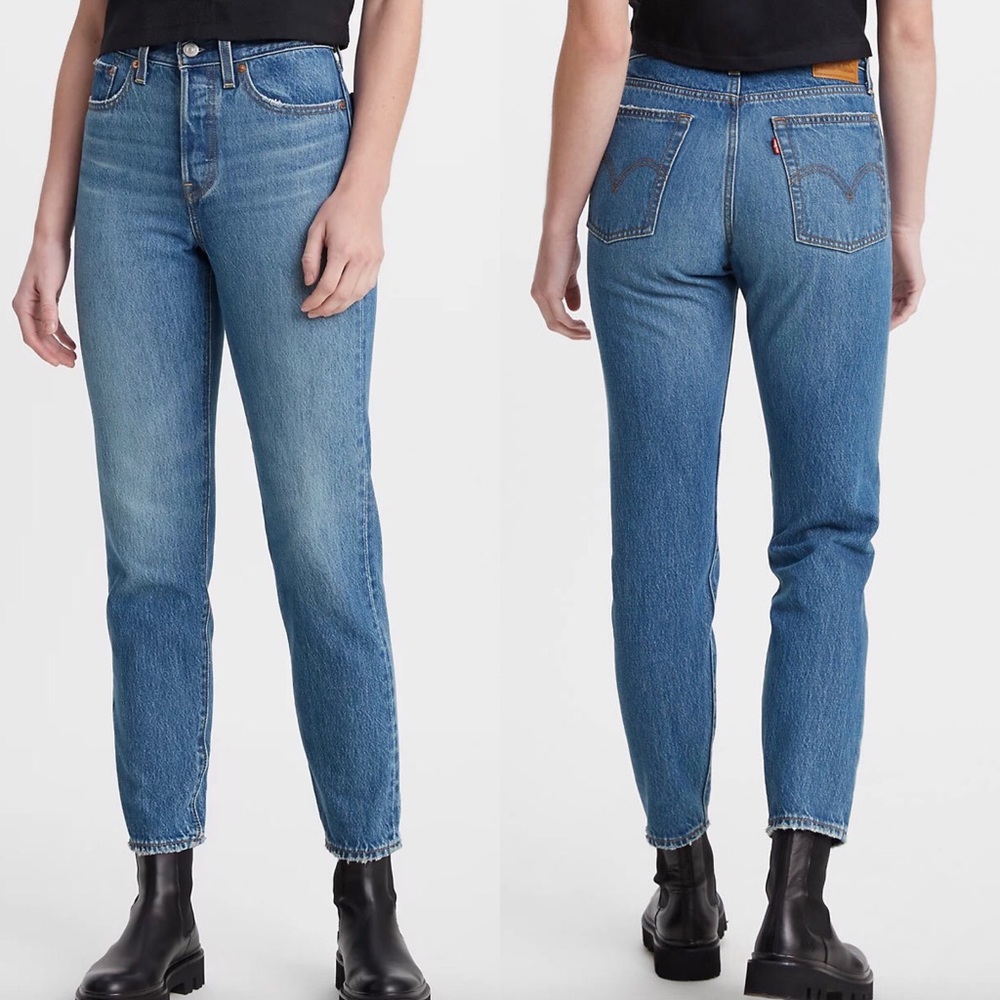 Levi's Wedgie Fit Ankle Premium Jeans Size 29 Style #: 228610085